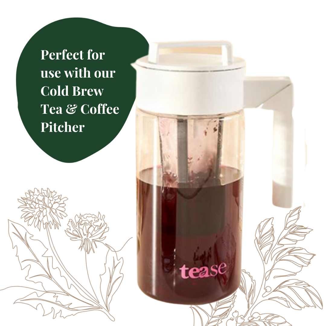 Tease | Wellness Tea Blends + Accessories - Limited Edition Berry Booster Loose Leaf Blend | Immunity