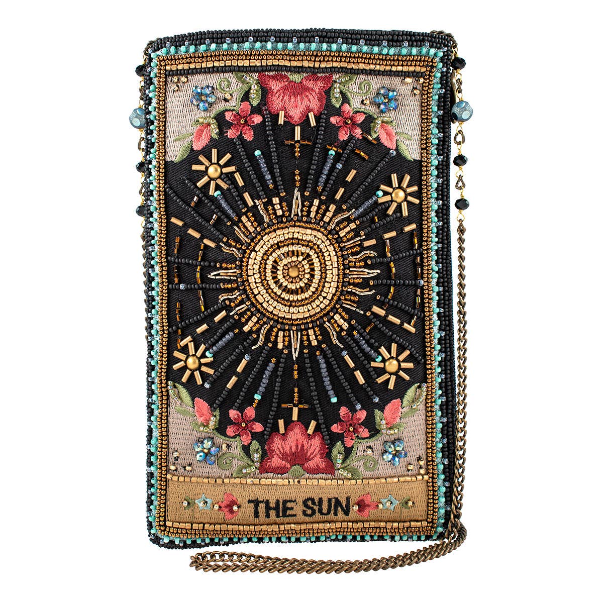 Mary Frances Accessories - Shine On Crossbody Phone Bag