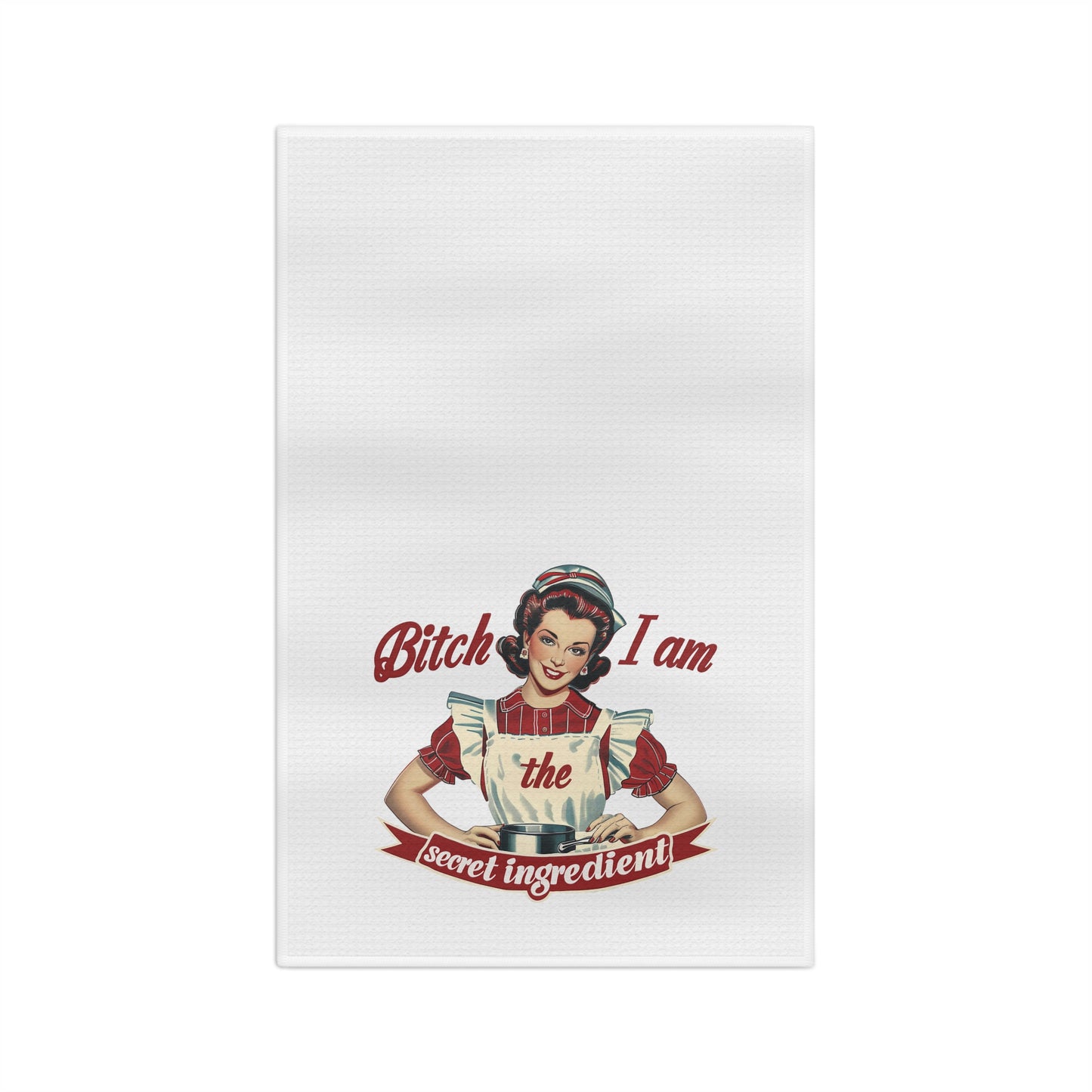 Bitch I am the Secret Ingredient |Microfiber Novelty Tea Towel