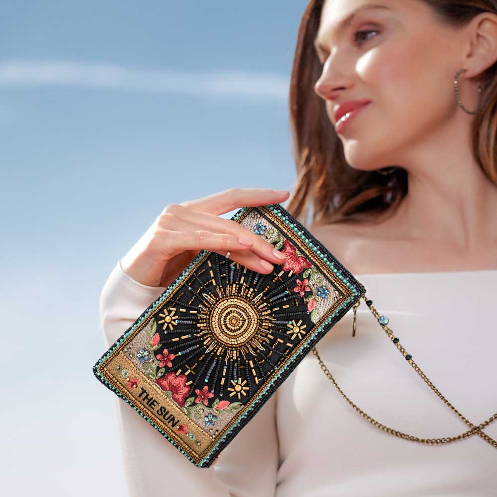 Mary Frances Accessories - Shine On Crossbody Phone Bag