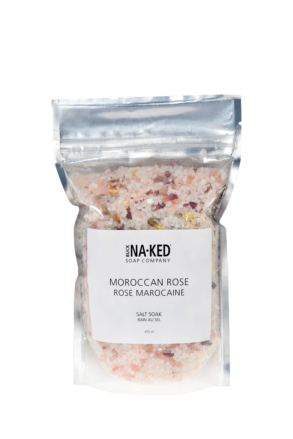 Moroccan Rose Bath Salt and Candle Set