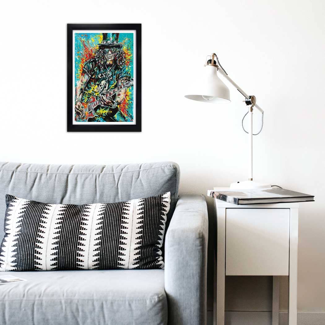 Slash Art Print Art Print 12 x 18"