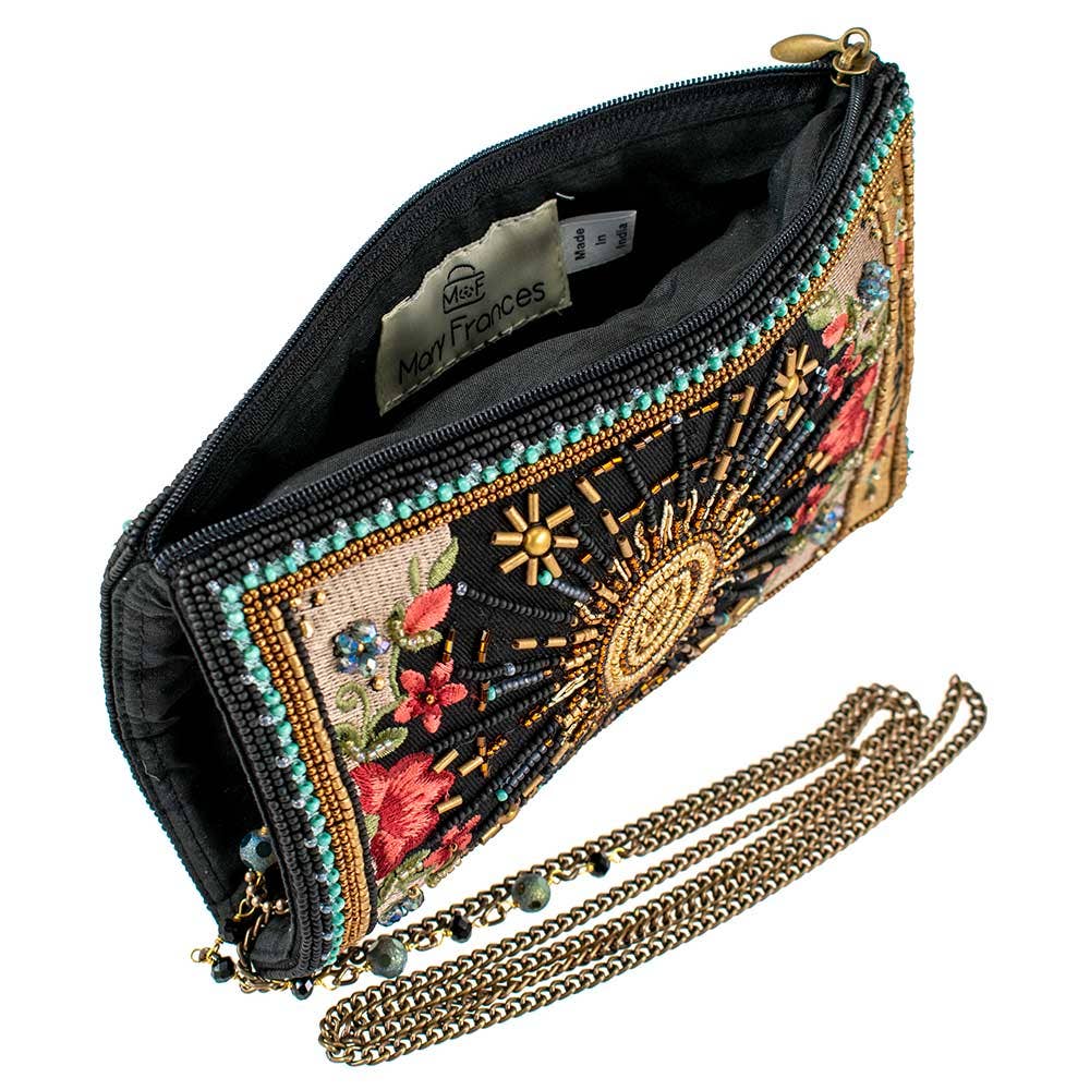 Mary Frances Accessories - Shine On Crossbody Phone Bag