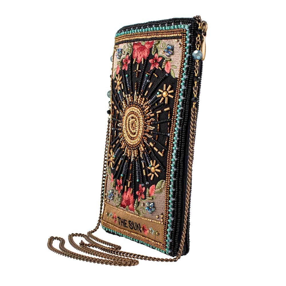 Mary Frances Accessories - Shine On Crossbody Phone Bag