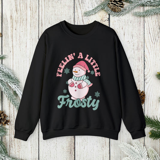 Feelin' Frosty Heavy Blend™ Crewneck Sweatshirt