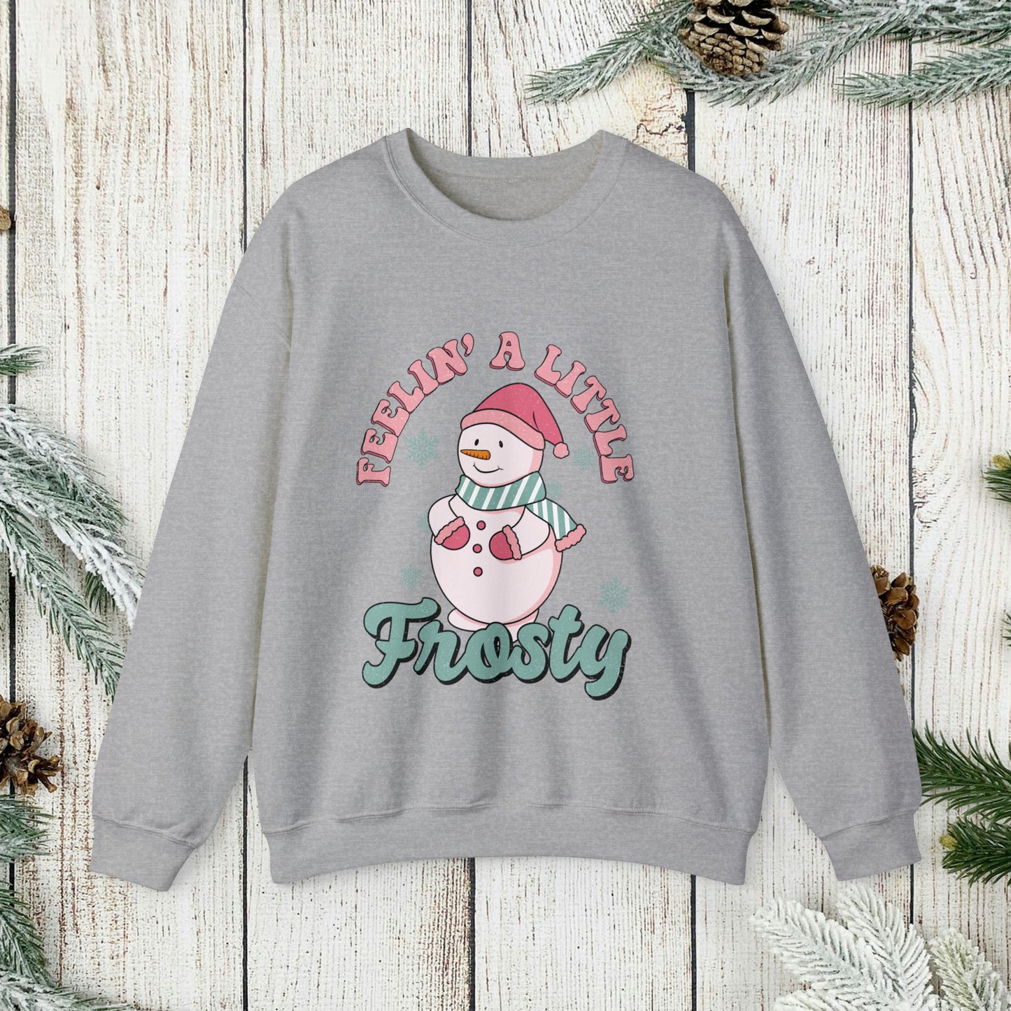 Feelin' Frosty Heavy Blend™ Crewneck Sweatshirt