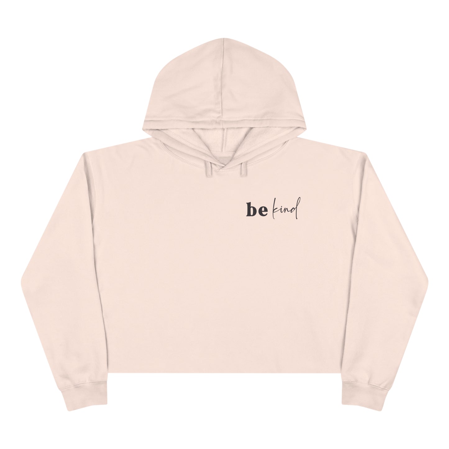 BeKind Crop Hoodie