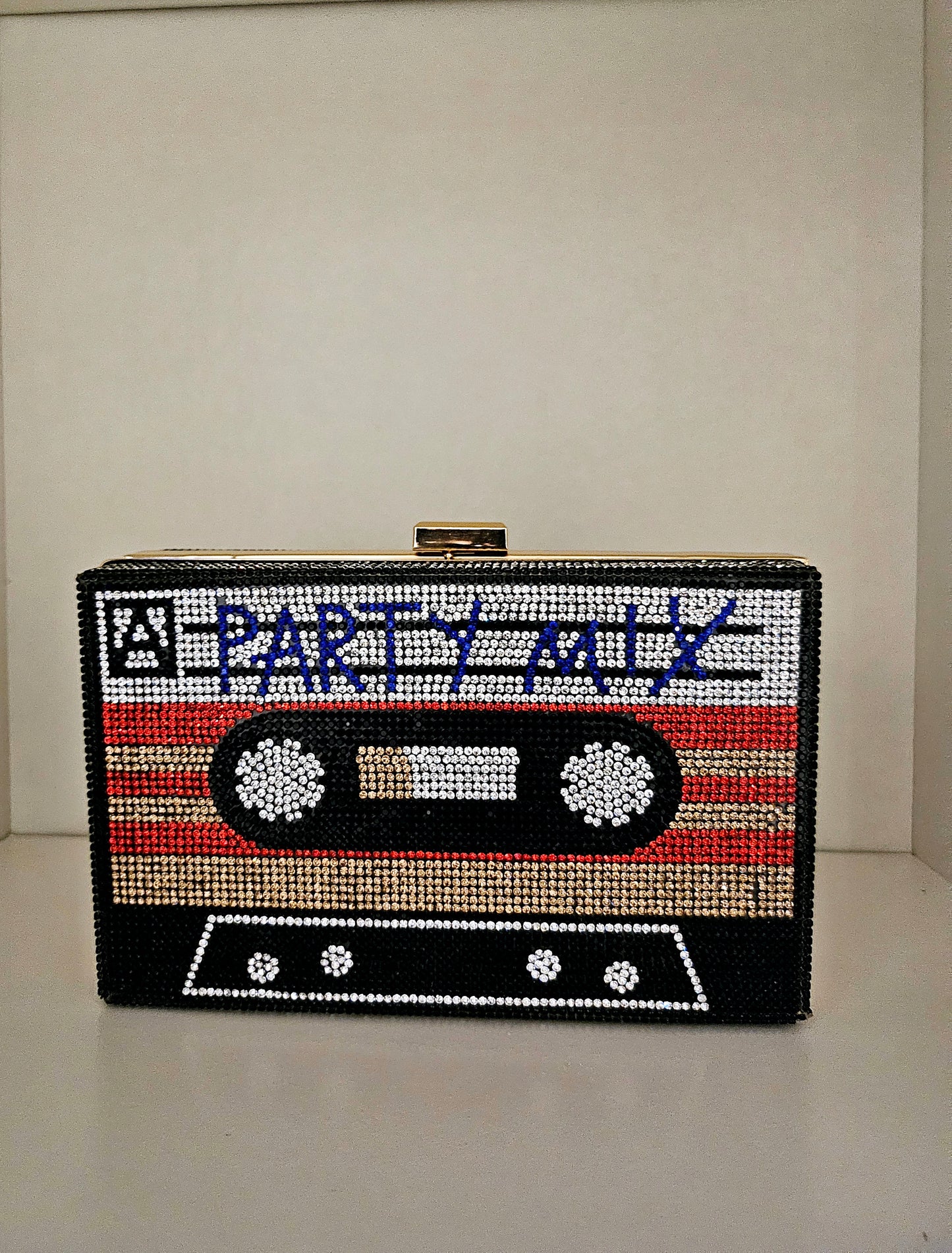 Mix Cassette Tape Clutch Purse