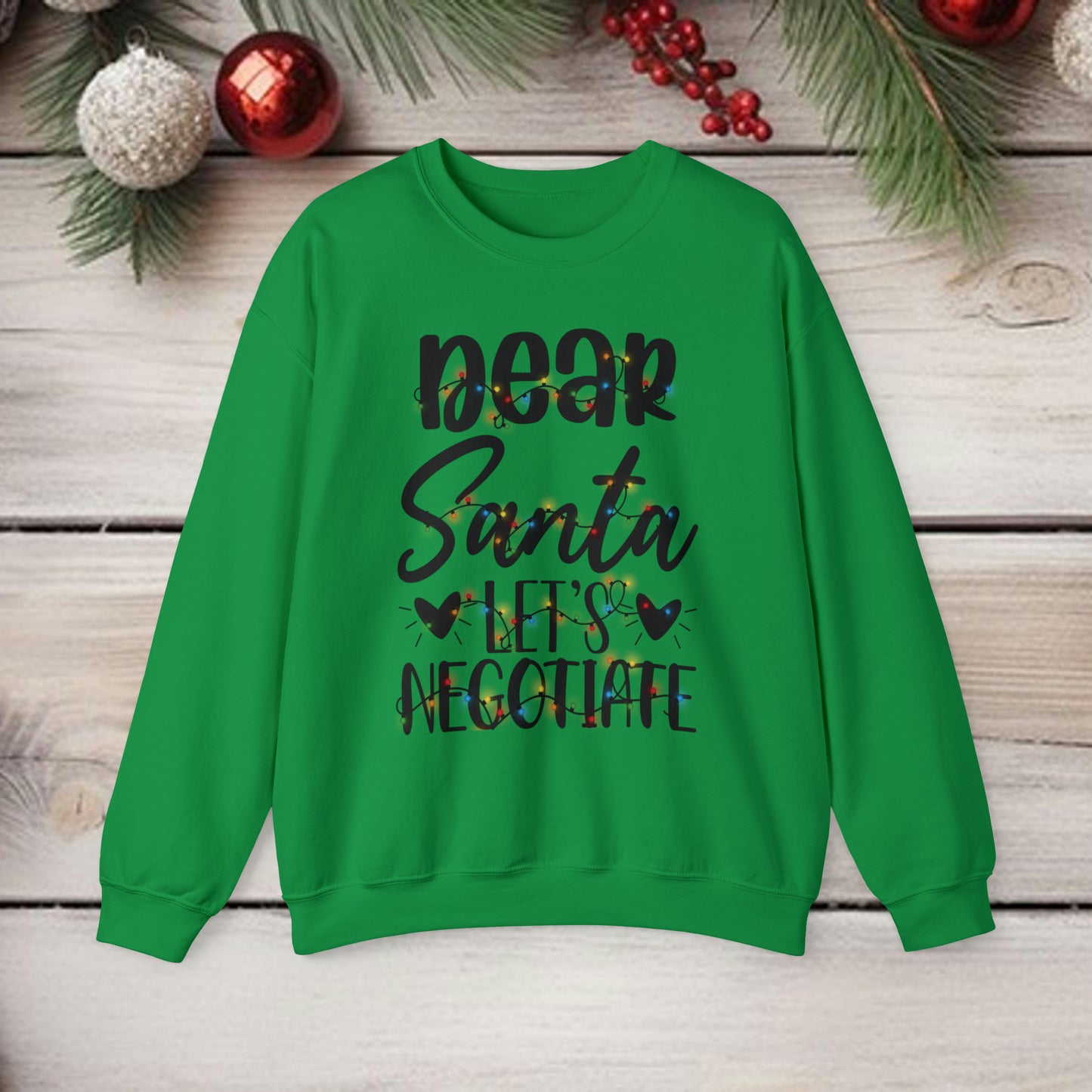 Dear Santa Unisex Heavy Blend™ Crewneck Sweatshirt