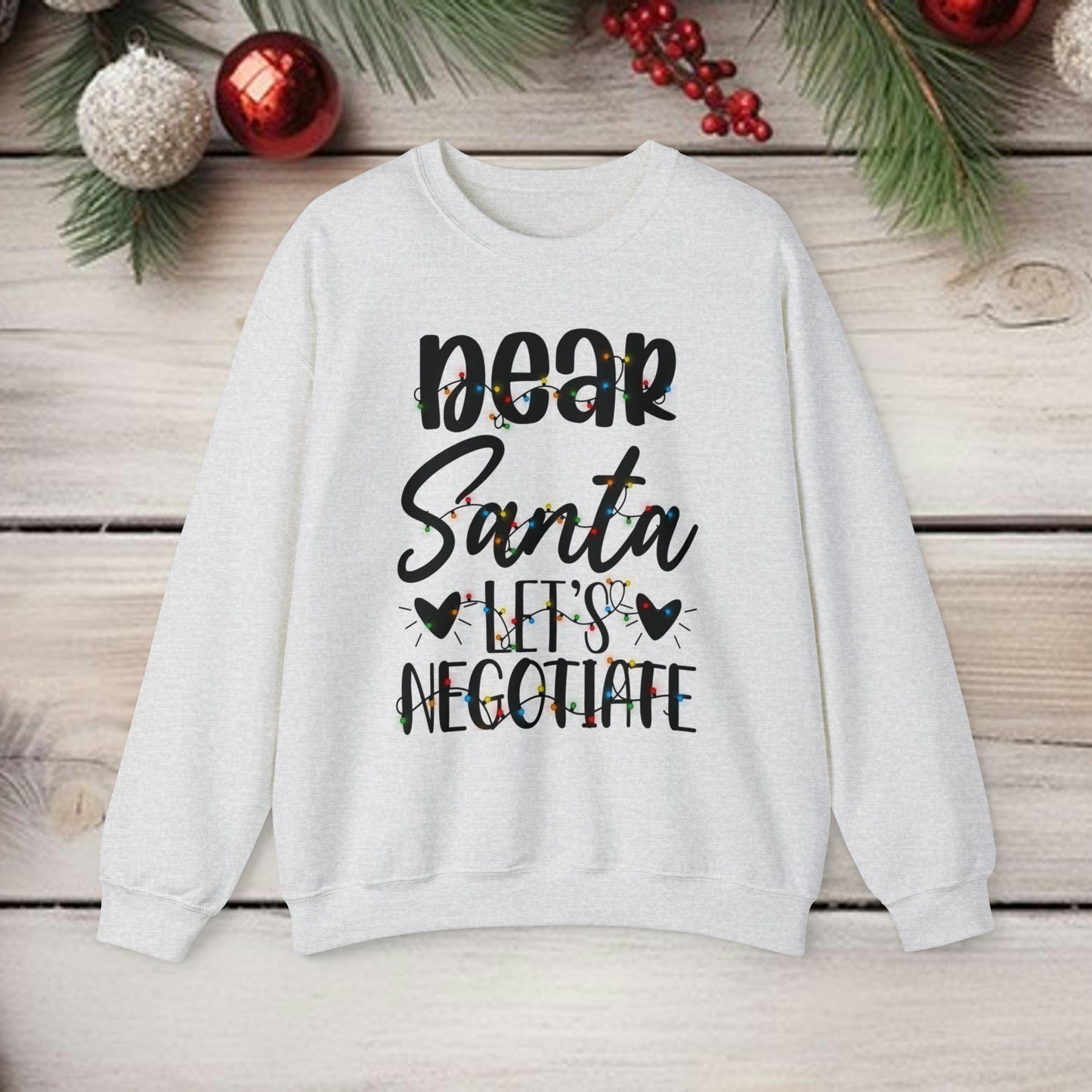 Dear Santa Unisex Heavy Blend™ Crewneck Sweatshirt