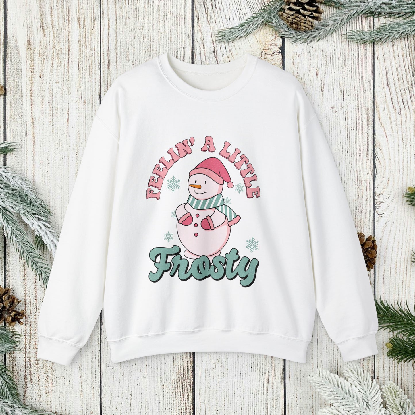 Feelin' Frosty Heavy Blend™ Crewneck Sweatshirt