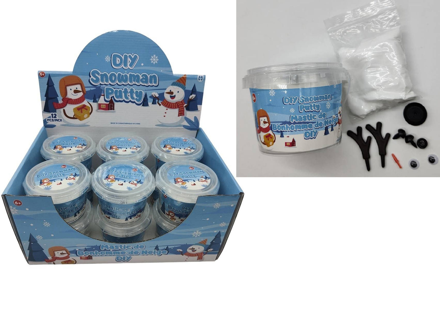 Handee Products - DIY Snowman Putty Kit