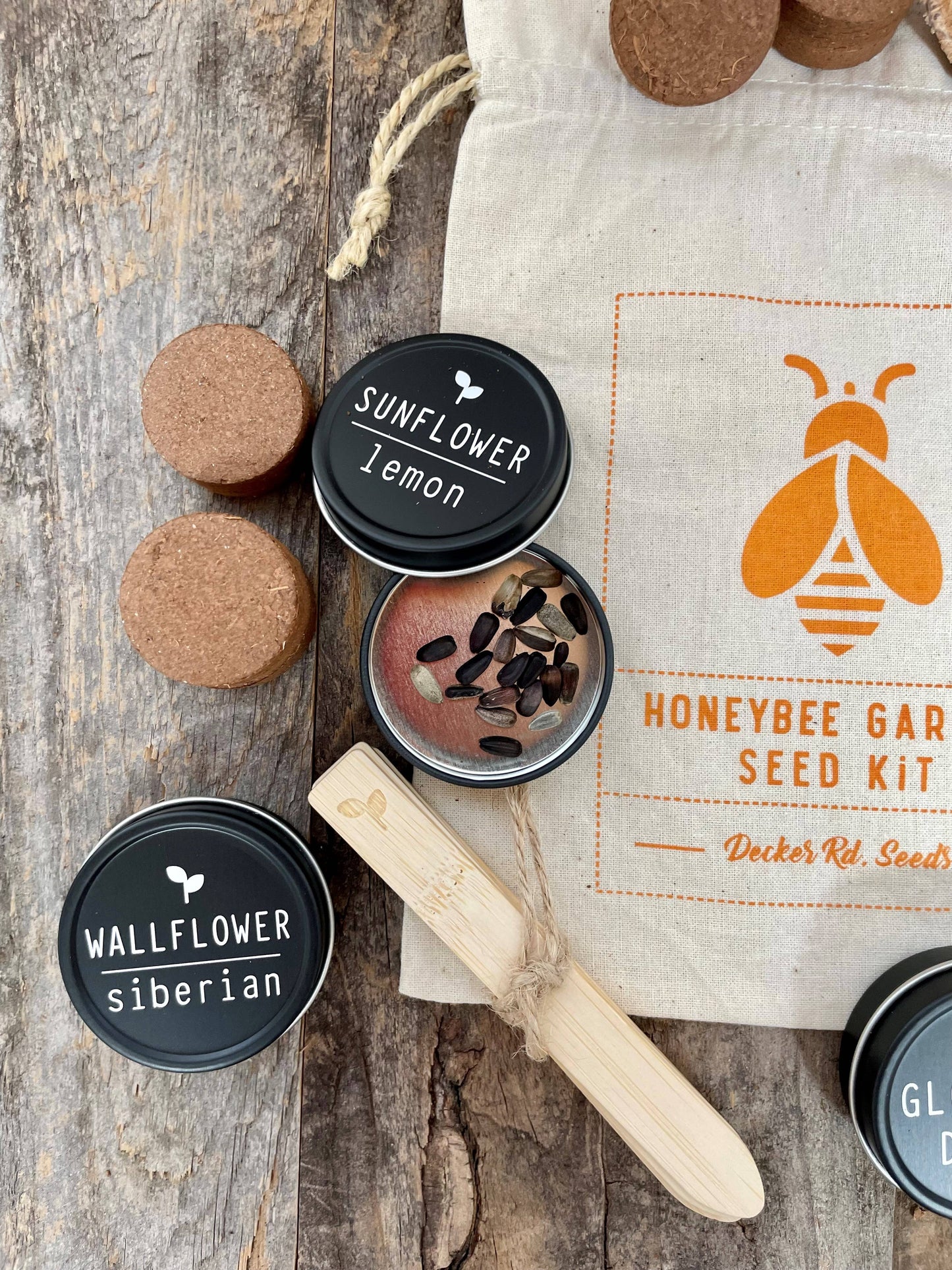 Decker Rd. Seeds - Honey Bee Garden Seed Kit