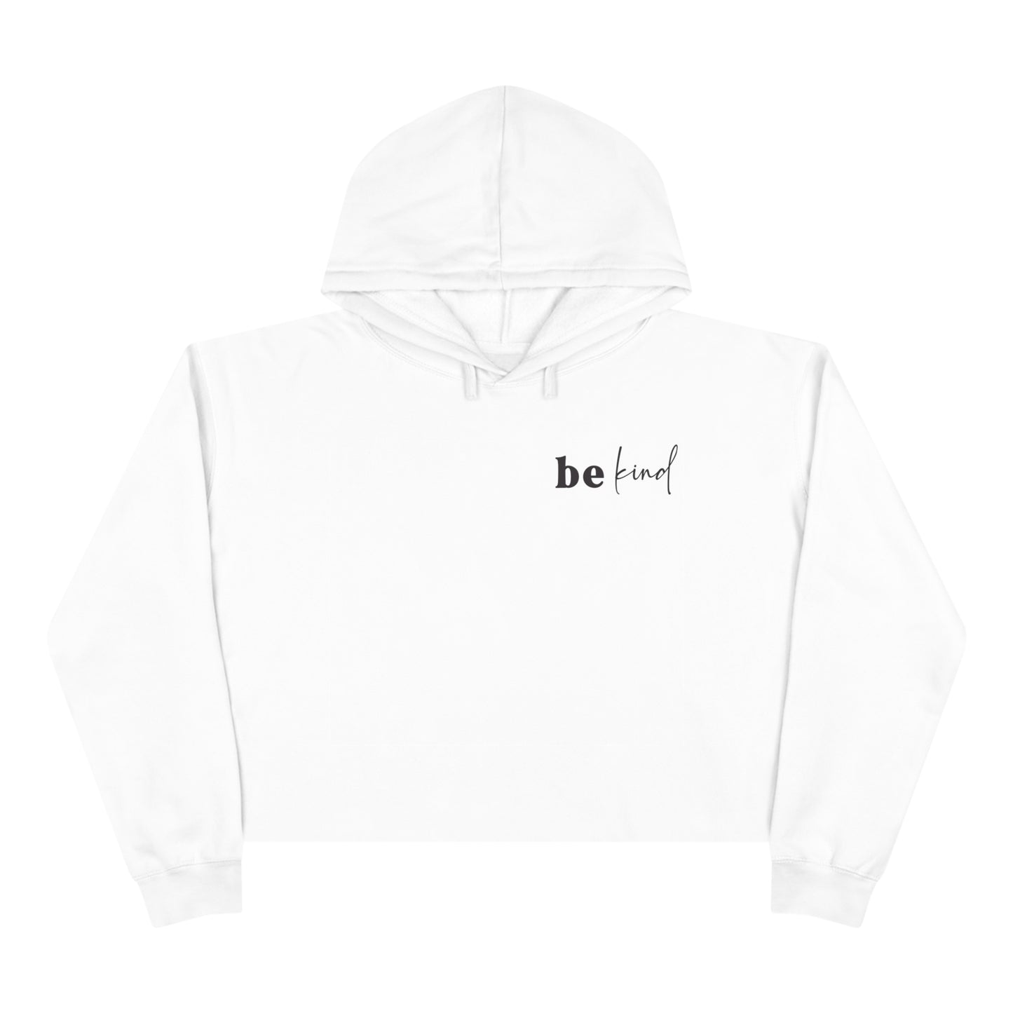 BeKind Crop Hoodie