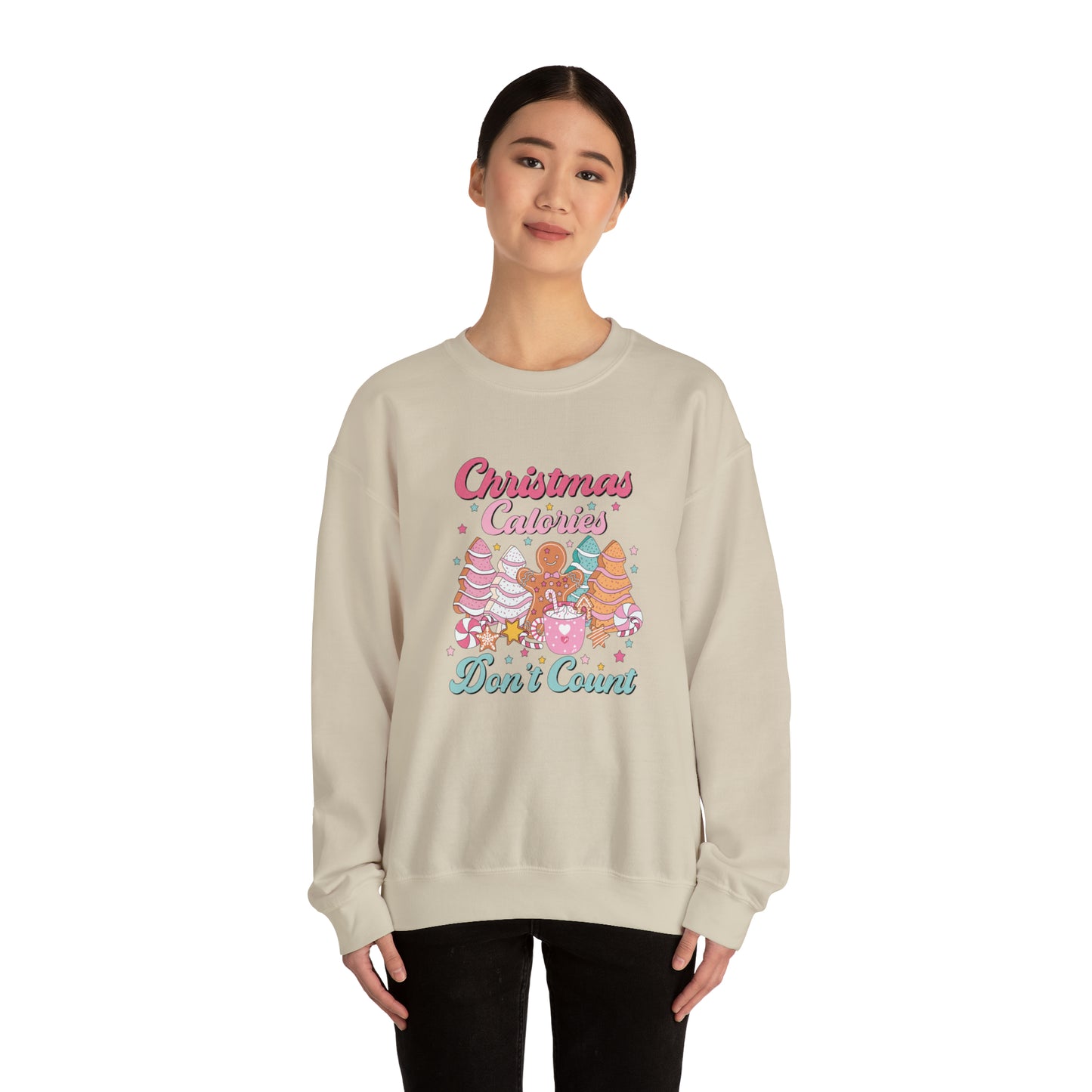 Sweet Christmas Unisex Heavy Blend™ Crewneck Sweatshirt