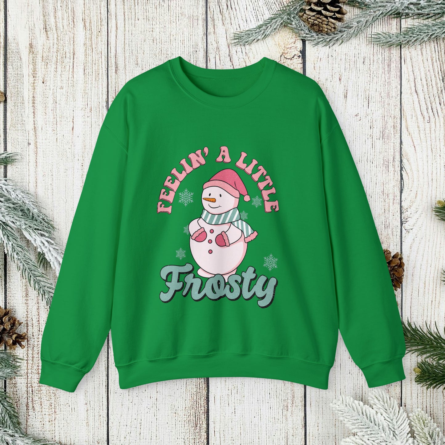 Feelin' Frosty Heavy Blend™ Crewneck Sweatshirt