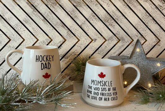Hockey Mom & Dad Mugs