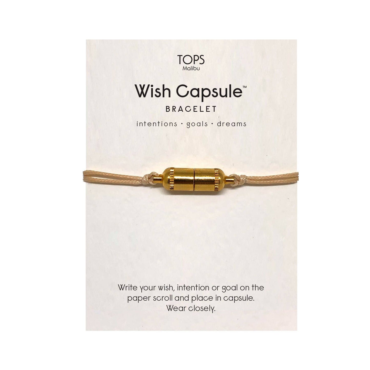 Wish Capsule Bracelet - Gold