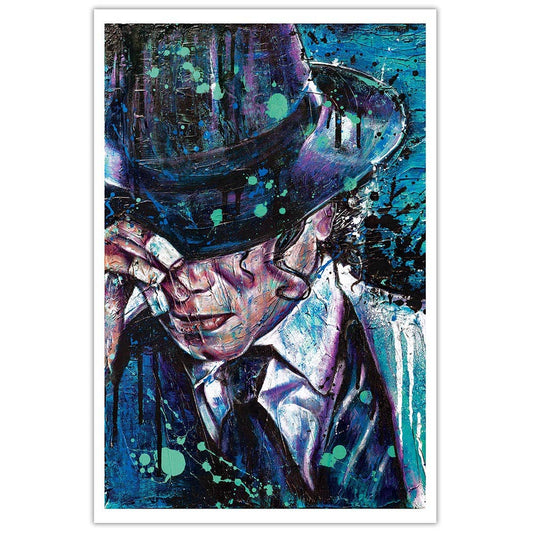 Michael Jackson Smooth Criminal Art Print 12 x 18"